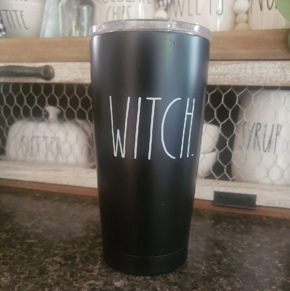 Rae dunn witch tumbler